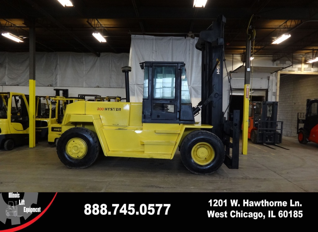 2001 Hyster H300XL Forklift on Sale in Wisconsin