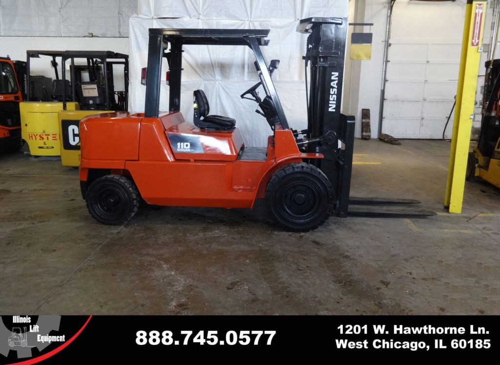 2008 Nissan JDP110 forklift on sale in Wisconsin