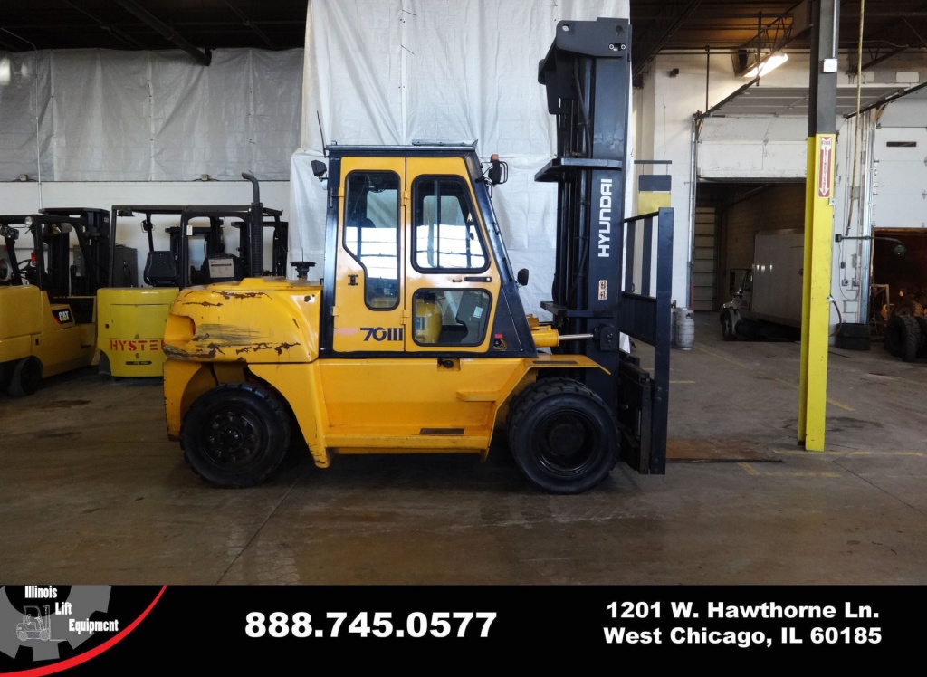 2005 Hyundai HDF70-III Forklift on Sale in Wisconsin