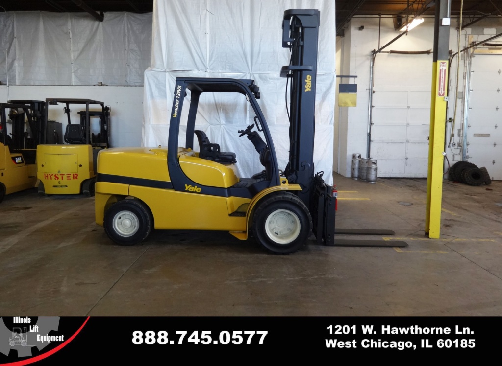 2006 Yale GDP120VX Forklift on Sale in Wisconsin