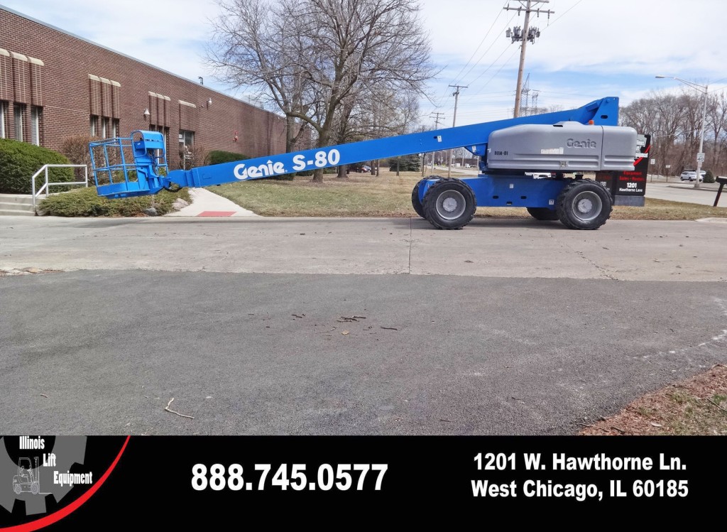 2003 Genie S80 Boom Lift on Sale in Wisconsin