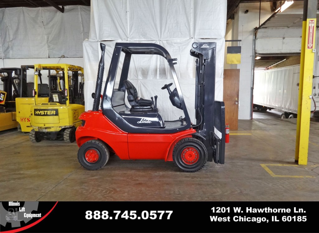 2002 Linde H25D Forklift on Sale in Wisconsin