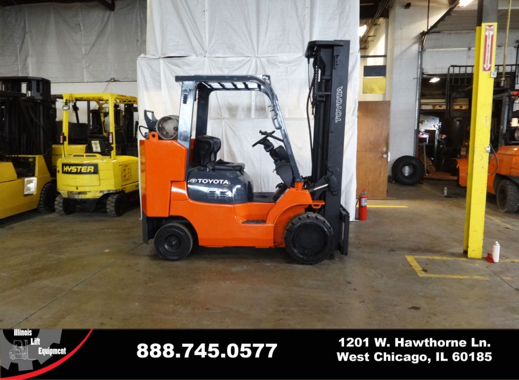 2005 Toyota 7FGCU45-BCS Forklift on Sale in Wisconsin