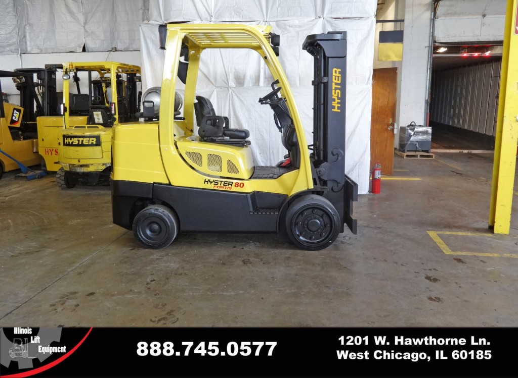 2007 Hyster S80FT Forklift on Sale in Wisconsin