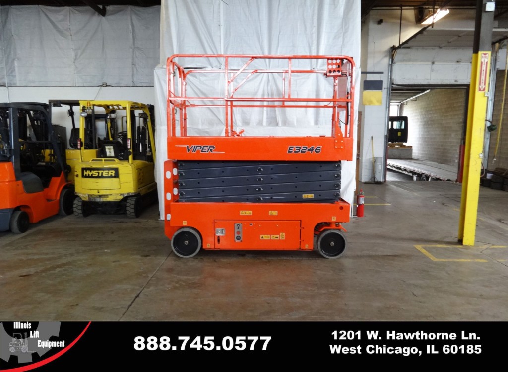 2015 Viper E3246 Scissor Lift on Sale in Wisconsin