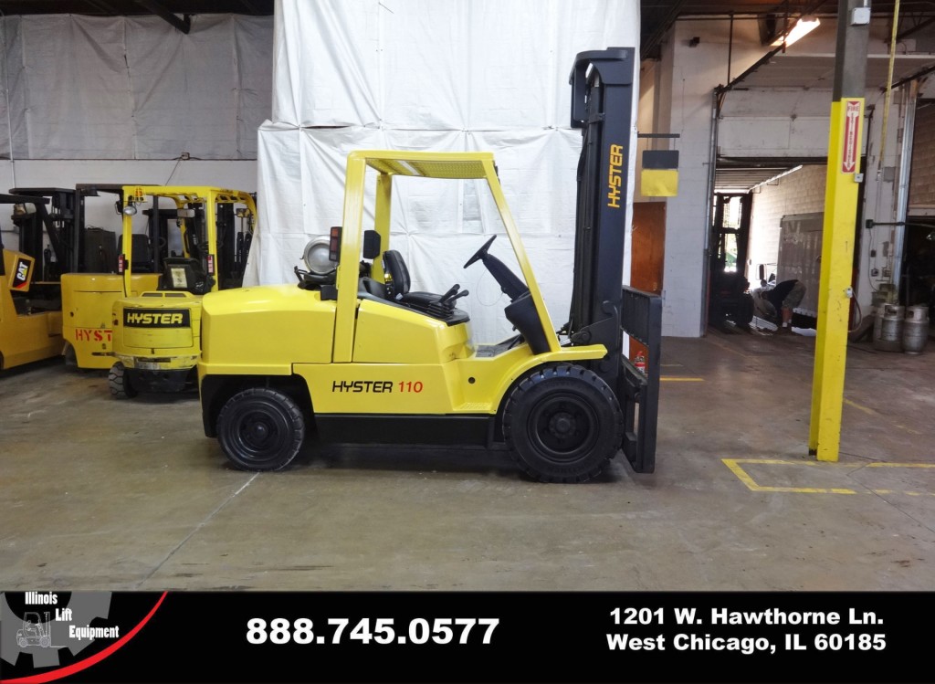 2000 Hyster H110XM Forklift On Sale in Wisconsin