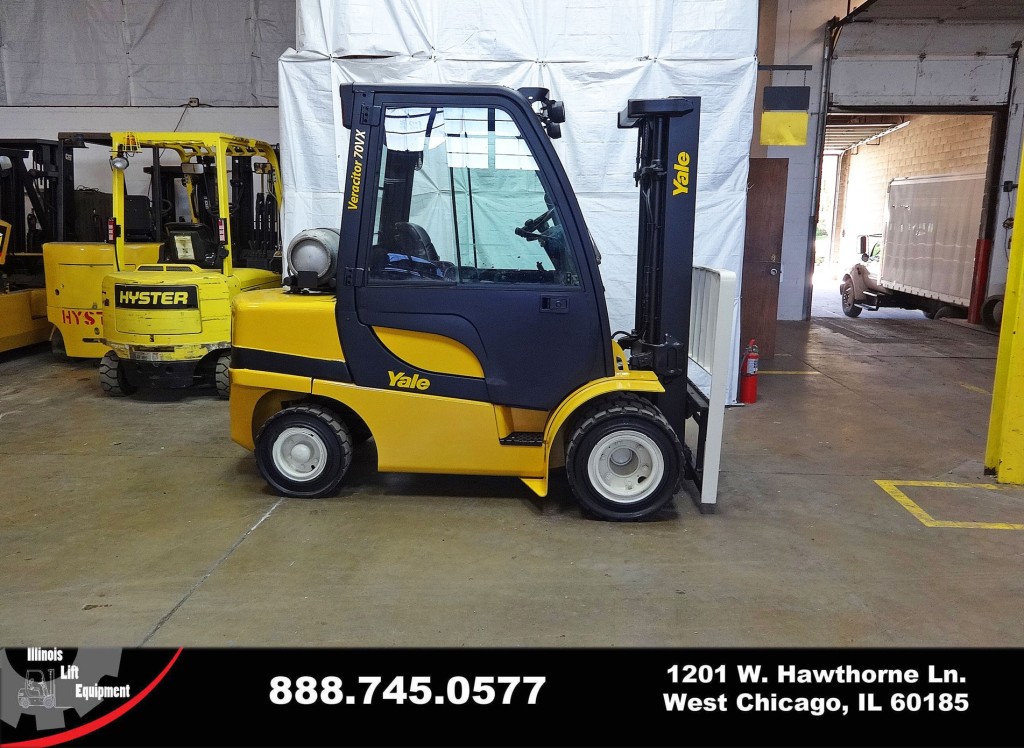 2008 Yale GLP070VX Forklift On Sale in Wisconsin