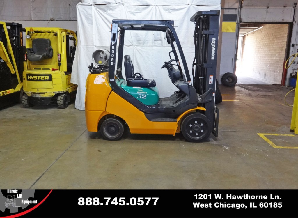 2010 Komatsu FG32SHT-16 Forklift on Sale in Wisconsin