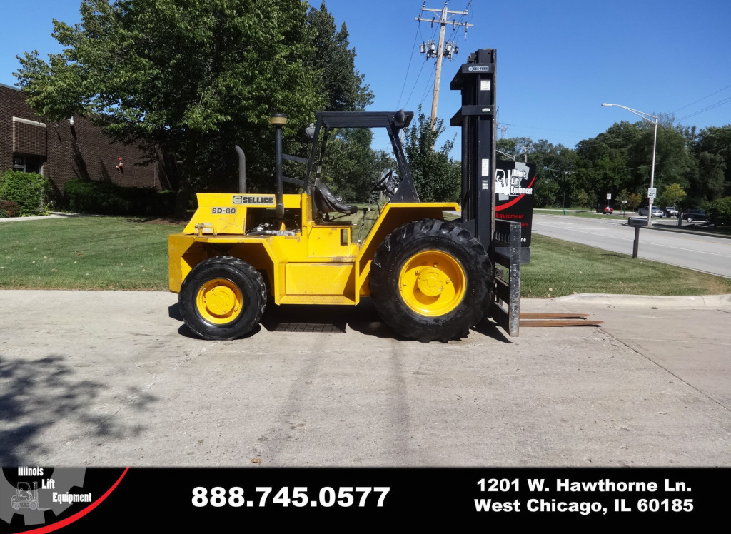 2000 Sellick SD80 Forklift on Sale in Wisconsin