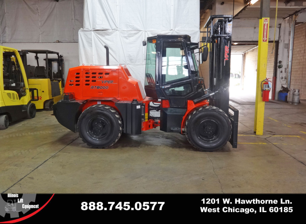 2015 Viper RT8000 Rough Terrain Forklift on Sale in Wisconsin