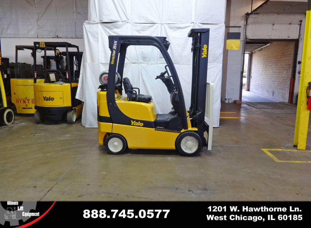 2008 Yale GLC035VX Forklift on Sale in Wisconsin