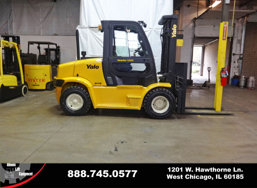 2008 Yale GDP155VX Forklift on Sale in Wisconsin