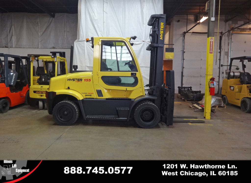 2008 Hyster H155FT Forklift on Sale in Wisconsin