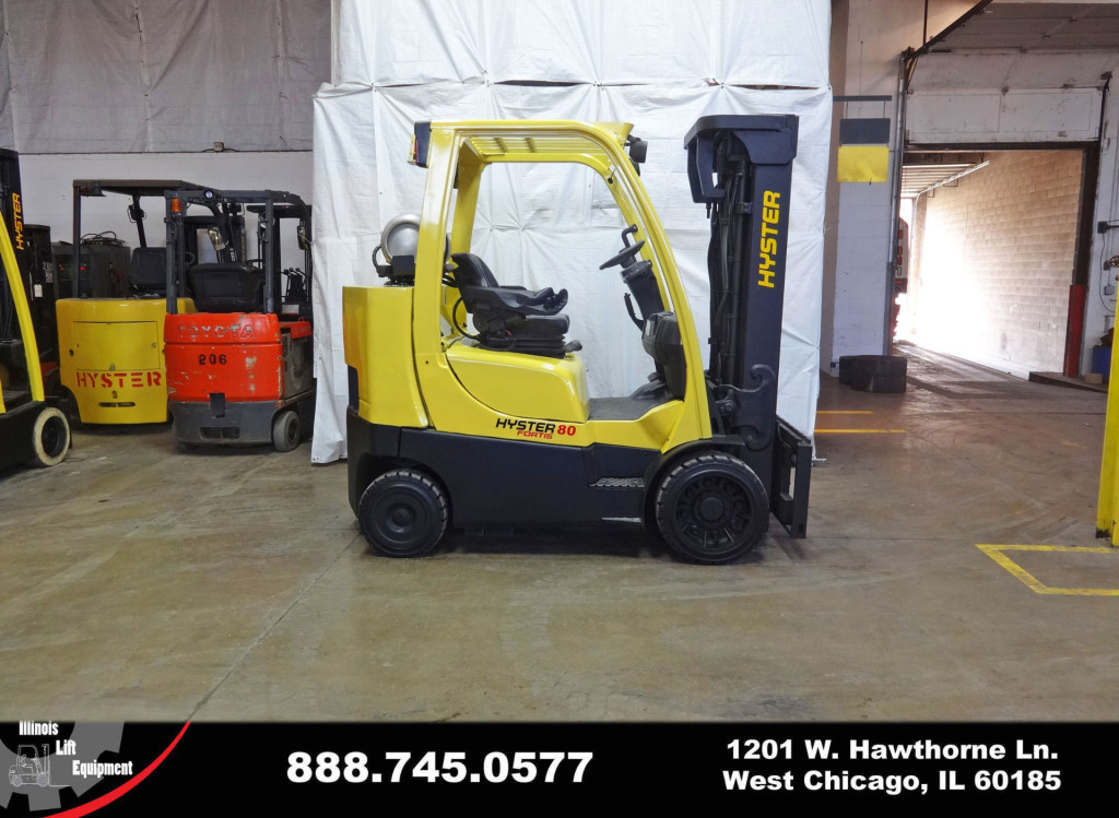 2010 Hyster S80FTBCS Forklift on Sale in Wisconsin