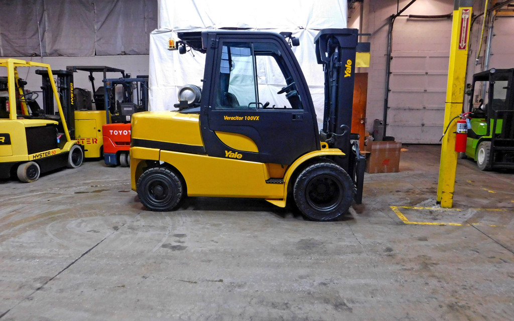 2009 Yale GLP100VX Forklift on Sale in Wisconsin