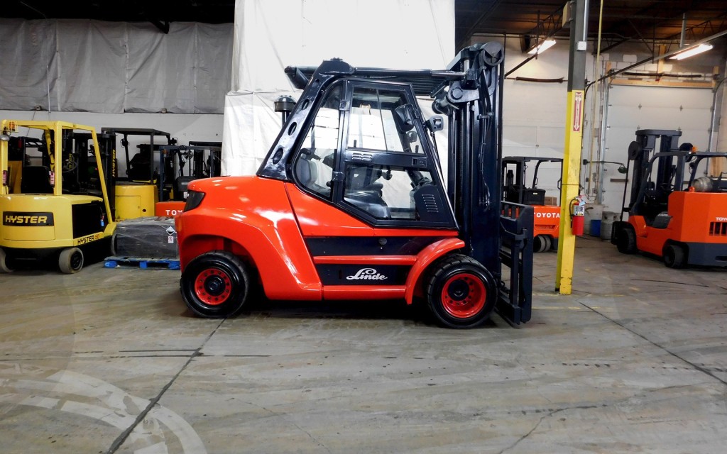 2010 Linde H80D Forklift on Sale in Wisconsin