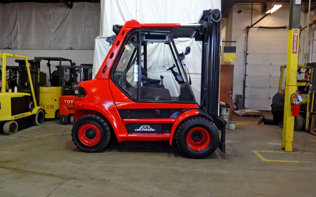  2004 Linde H80D Forklift on Sale in Wisconsin