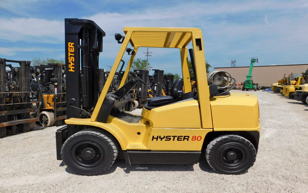  2001 Hyster H80XM Forklift on Sale in Wisconsin