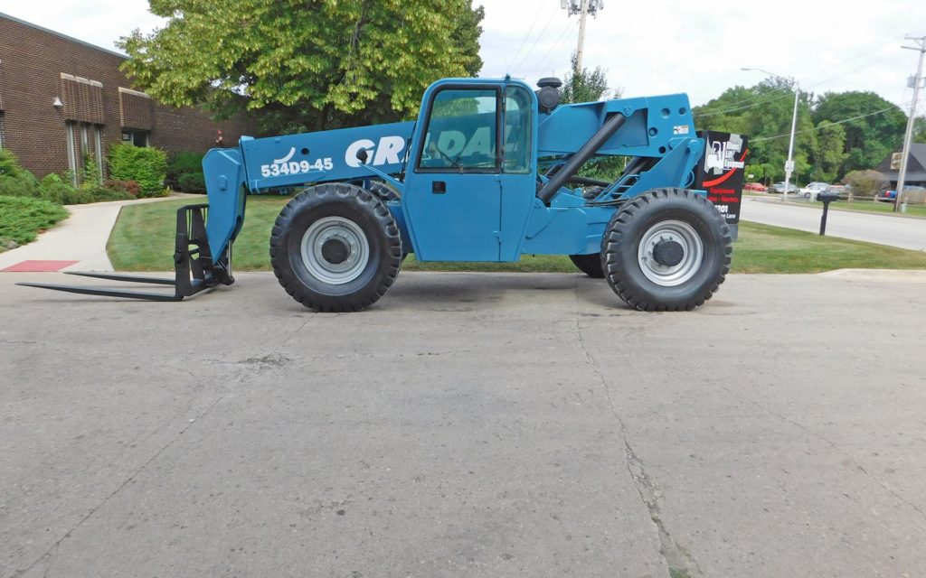  2005 Gradall 534D-9 Telehandler on Sale in Wisconsin