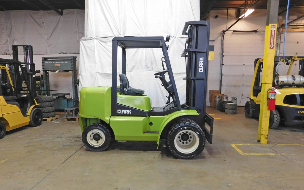  1999 Clark CGP40 Forklift On Sale in Wisconsin