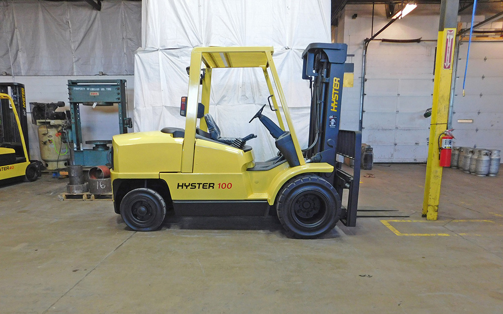  2003 Hyster H100XM Forklift on Sale in Wisconsin